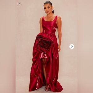 Elegant Red Evening Gown